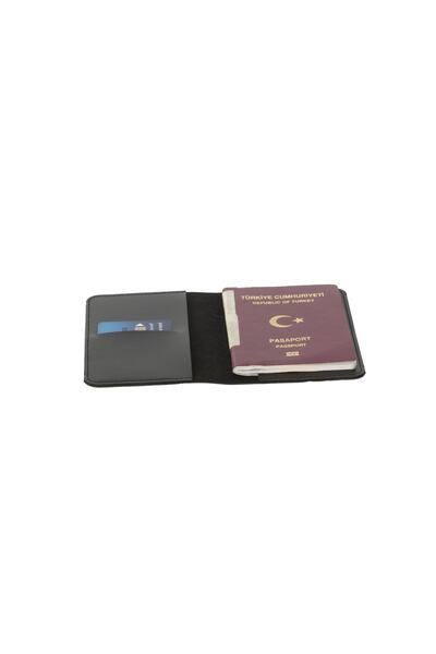 DeriDünyası Deri Pasaport Kılıfı