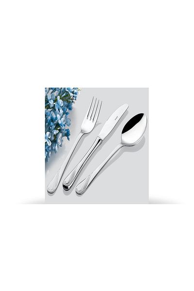 İnter Steel 72 Piece Spring Spoon Fork Knife Set