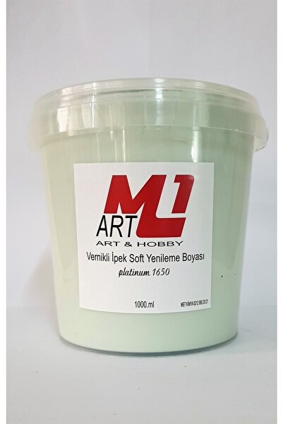 m1 art Su Bazlı Vernikli Yenileme Boyası 1000.ml-mobilya,cam,mermer,beyaz Eşya,fayans,seramik,parke