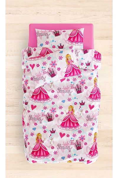 Mulberry Sada povlaků na přikrývku Princess Young 160*220- růžová