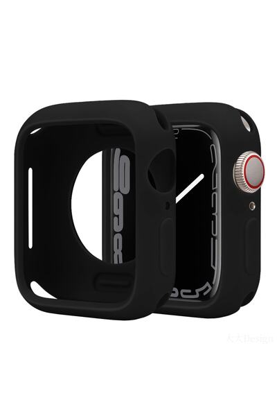 GREGOSS Apple Watch 2,3,4,5,6,se,7,8,9 Uyumlu Ultra Yumuşak Silikon Kılıf (44...