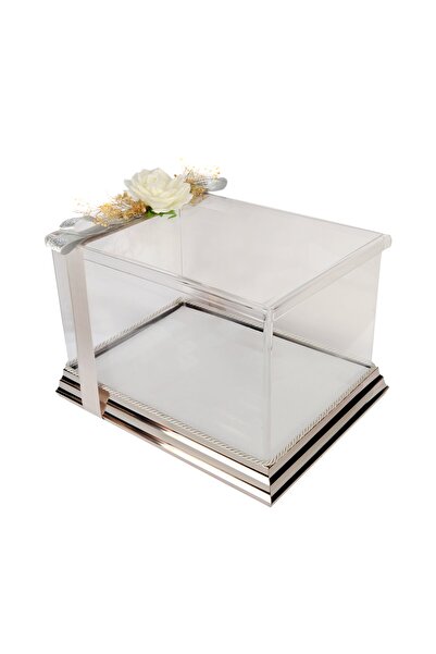 mixefor Söz Nişan Bohça Kutusu -pleksi Kutu-hediye Kutusu 35 Cm X25 Cm X 20 C...
