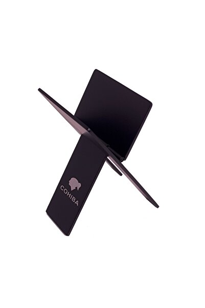 COHİBA Siyah Katlanır Çelik Puro Standı Stant Hu86