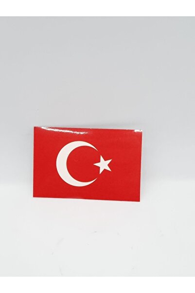 SÜSLEN Küçük Boy Türk Bayrağı Sticker