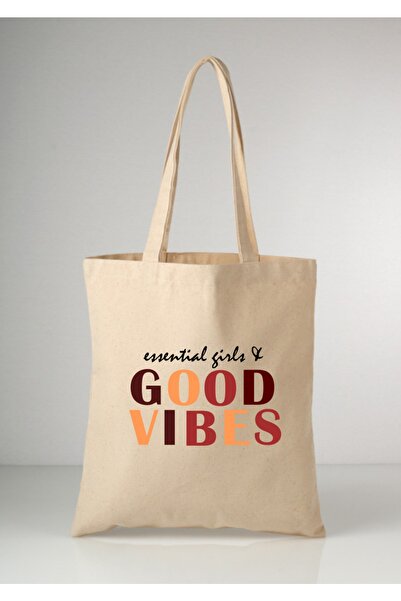 Cemira Υφασμάτινη τσάντα Good Vibes Tote Bag