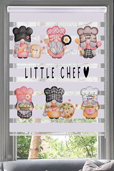 Lotus Zebra Perde- Oturma Odası - Mutfak -