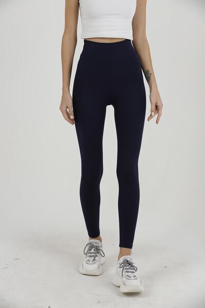 CİDDE Women's Recovery High Waist Diving Tights/Dark Blue/S