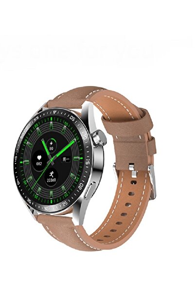 sekoda Watch G3 Plus Kahverengi Akıllı Saat Iphone Ve Android Tüm Telefonlara...