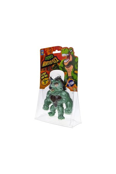 Sunman Monster Flex Dino Super Flexible Figure 15 cm - Tricerox