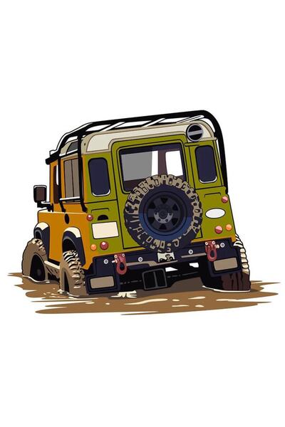 MegaSticker ملصق كمبيوتر محمول على شكل خوذة دراجة نارية للسيارة جيب للطرق الو...