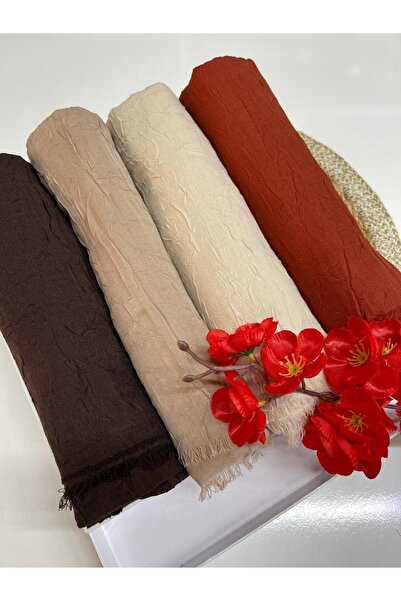 Helya Scarf Bambu Kraş Şal