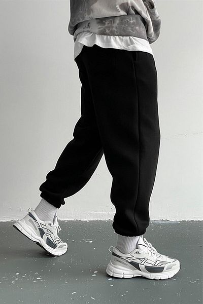 prtnc protonic Unisex Μαύρο Μυστικό Έντυπο Ανυψωμένο Φούτερ