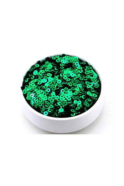 yfhobi 10 Gram- 4 Mm Plastik Payet Pul Ortadan Delik Güpür, Takı, Kumaş Ve Sü...