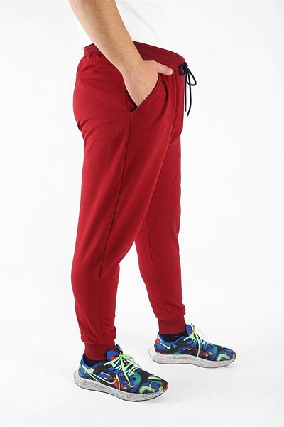 MocGrande Φούτερ Basic Plus Size Full Lycra 11516 Claret Red
