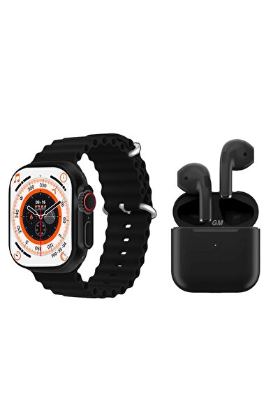 GoMarkt Iphone 14/pro Uyumlu Watch Series 8 Akıllı Saat T800 Watch 8 Ultra Ve...