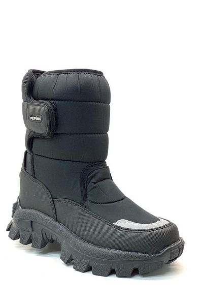 pepino 1377 Μαύρες Unisex παιδικές μπότες χιονιού