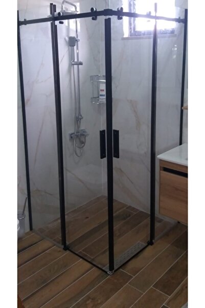 OBERS Duşakabin Suluk Çıtası Siyah 100cm.
