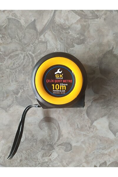 Hesaplı Hırdavat Cırcırlı Çelik Şerit Metre 10x25 Mm 10 Mt