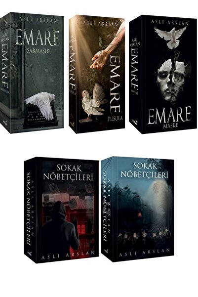 İndigo Kitap Emare Sarmaşık - Pusula - Maske - Sokak Nöbetçileri Karton Kapak...