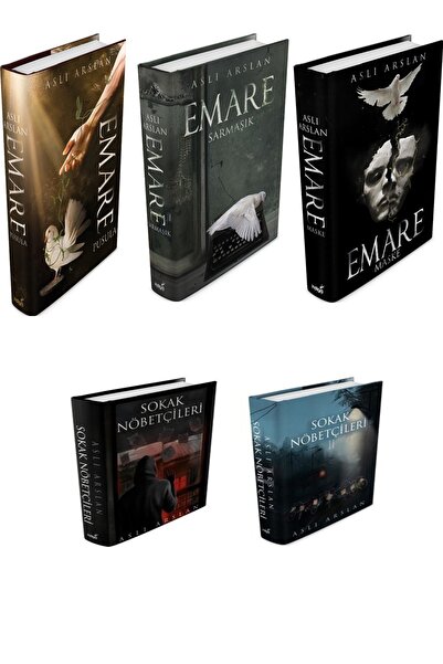 İndigo Kitap Emare Sarmaşık - Pusula - Maske - Sokak Nöbetçileri Ciltli Aslı ...
