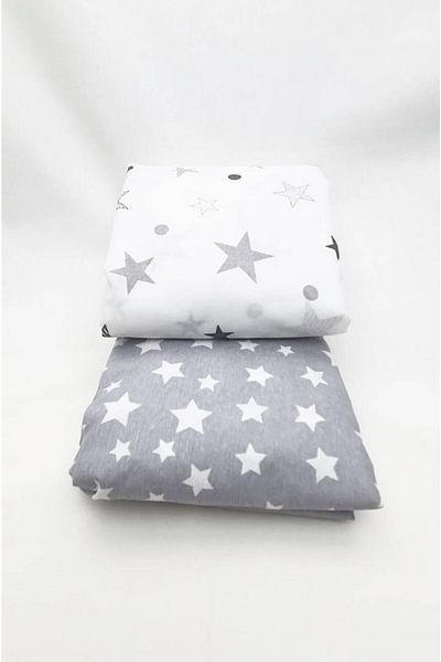 BabyMeva Set cearșaf elastic din 2 piese Baby Meva