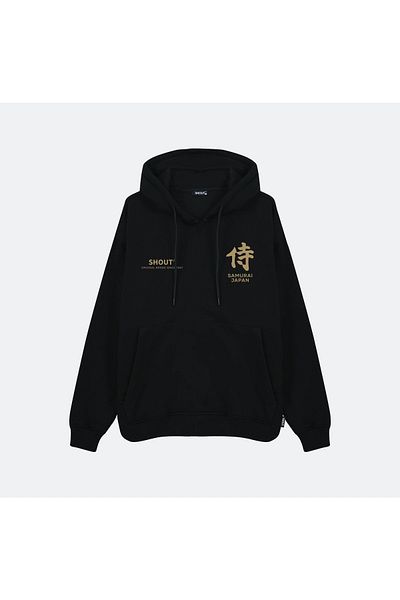 Shout Oversize Samurai Japan Unisex Hoodie