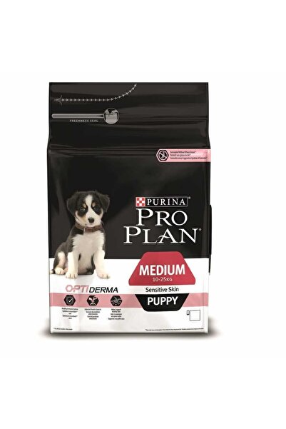 Purina Pro Plan Puppy Sensitive Skin Somonlu Orta Irk Yavru Köpek Maması 12 Kg
