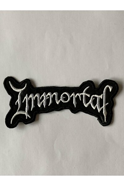 StüdyoÜmitTişört Immortal Logo Patch-Peach, Joint and Jeans Patch