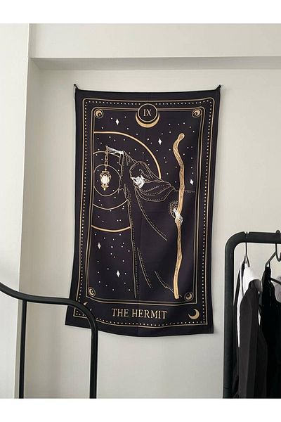 Planet Butik The Hermit Wall Cloth - Wall Tapestry I 70 X 100 Cm