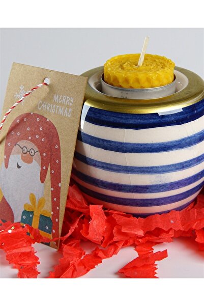 Tealight in Ceramic Candle Holder