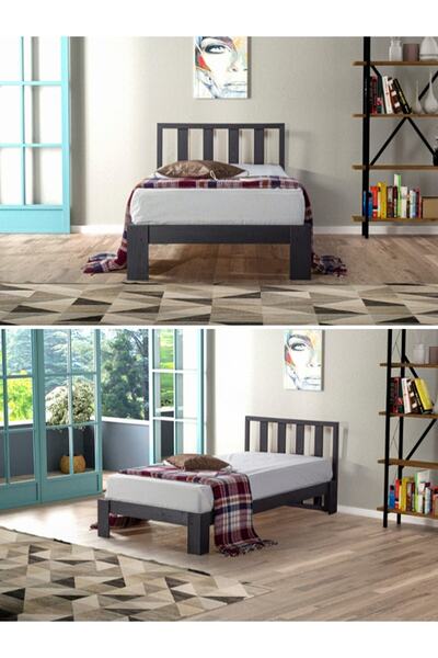 YAPSA HOME MOBİLYA Sirius-doğal Ahşap Karyola