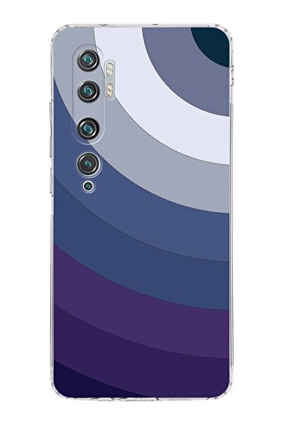 PrintiFy Xiaomi Mi Note 10 Pro Kamera Korumalı Kapak Renk Cümbüşü Tasarımlı Ş...