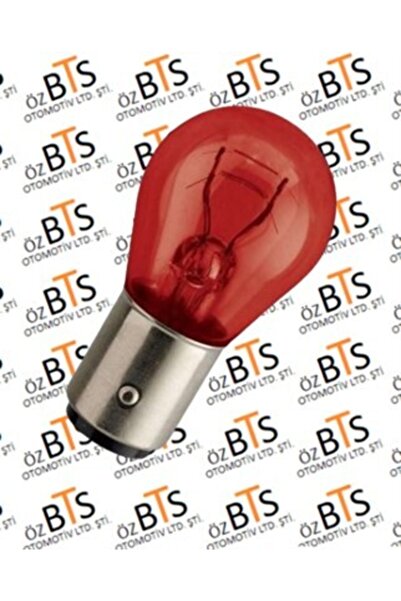 Genel Markalar 12 Volt 21/5 Watt 1016 Uyumlu Yakın Tırnak Ampul Kırmızı