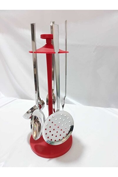 KISMET STEEL Kısmet 5 Parça Stantlı Servis Seti Günlük,çeyizlik