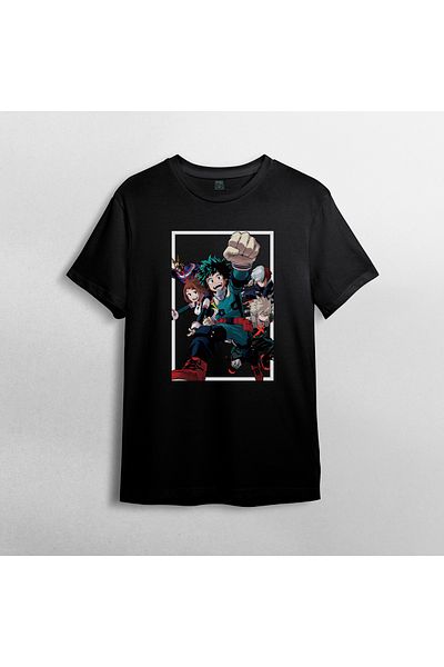 Pixxa Μπλουζάκι My Hero Academia 100% Cotton Crew Neck Model - 5