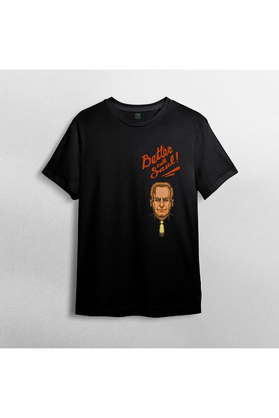 Pixxa Μοντέλο μπλουζάκι Better Call Saul 100% Cotton Crew Neck - 4