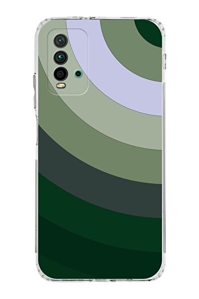 PrintiFy Xiaomi Redmi 9t Kamera Korumalı Kapak Renk Cümbüşü Tasarımlı Şeffaf ...