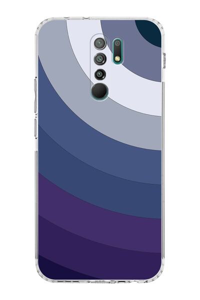 PrintiFy Xiaomi Redmi 9 Kamera Korumalı Kapak Renk Cümbüşü Tasarımlı Şeffaf K...