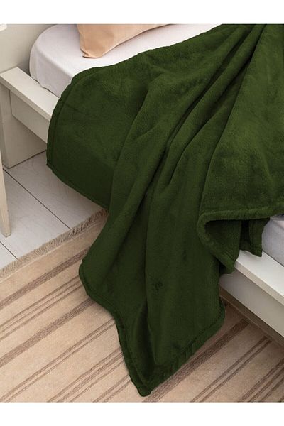 Mulberry Khaki Wellsoft TV Blanket 100x170 Cm