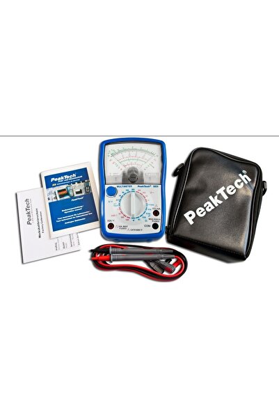 Peaktech Analog Multimetre 500 V Ac/dc, 10 A Dc P3201/