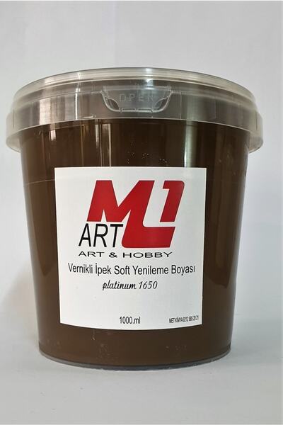 m1 art Su Bazlı Vernikli Yenileme Boyası 1000.ml-mobilya,cam,mermer,beyaz Eşy...