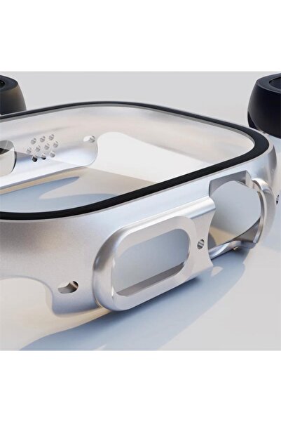 Mi7a Apple Watch Ultra 49mm Kılıf Kasa Ve Ekran Koruyucu 360 Koruma Sert Pc