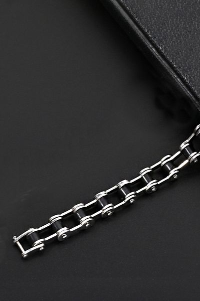 Chavin Thick Chain Design Steel Men's Bracelet En98sy
