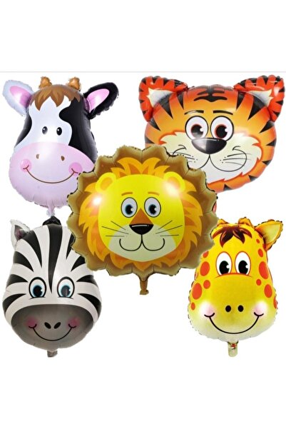 Genel Markalar Safari Büyük Boy 3'lü Set Folyo Balon