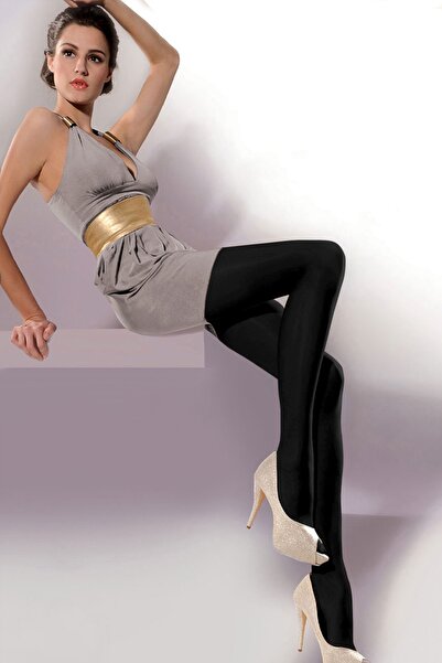 Gabriella 15den Semi Matte Semi Glossy Μαύρο καλσόν Miss15