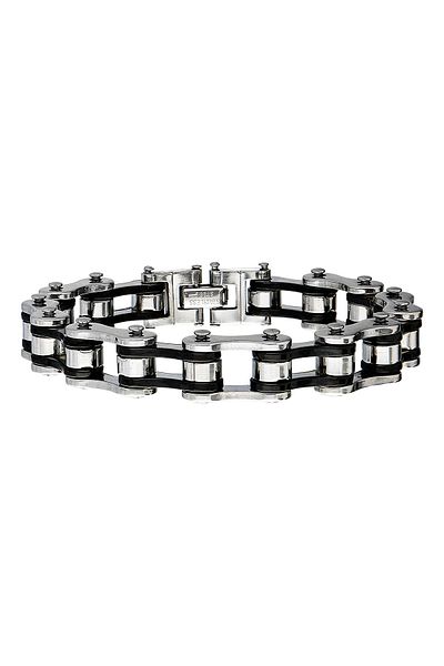 Chavin Thick Chain Design Steel Men's Bracelet Eh36sy