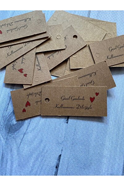 Fa Etiket ملصق كرافت مثقوب 50 قطعة