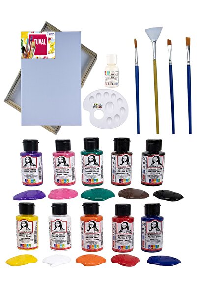 Arthobi Akrilik Boya, Fırça Seti, Resim Çalışmaları, Hobi Sanat