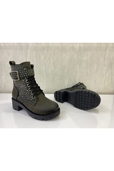 galya shoes Παπούτσια Πράσινα Κοριτσίστικα Μποτάκια