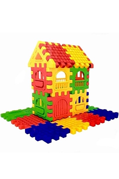 berattoys 128 Parça Puzzle City 3d Yapı Ve Tasarım Blokları Eğitici Oyuncak